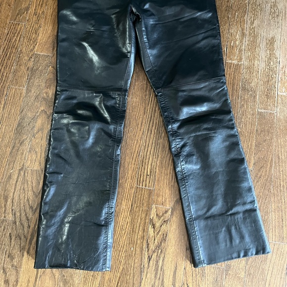 GAP Jeans real leather. Vintage from 1990s. They fix a true size 6. - Picture 4 of 6